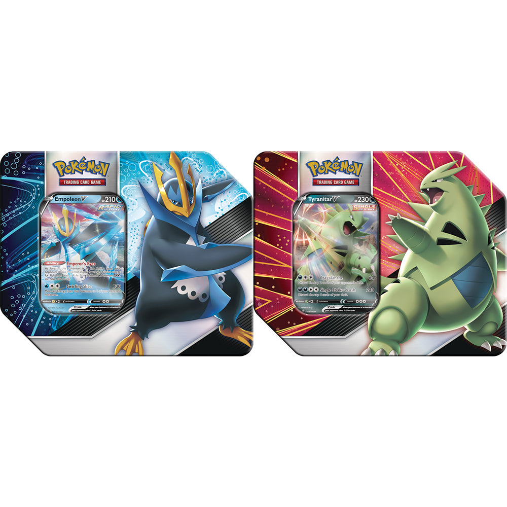Over the Brick – Pokemon: V Strikers Tin Tyranitar V or Empoleon V
