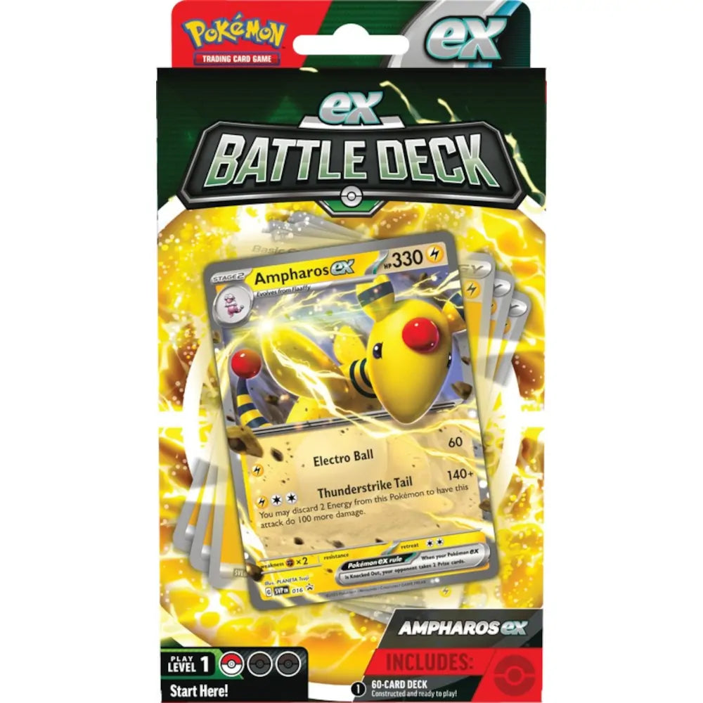 Pokémon Ampharos Ex Battle Deck