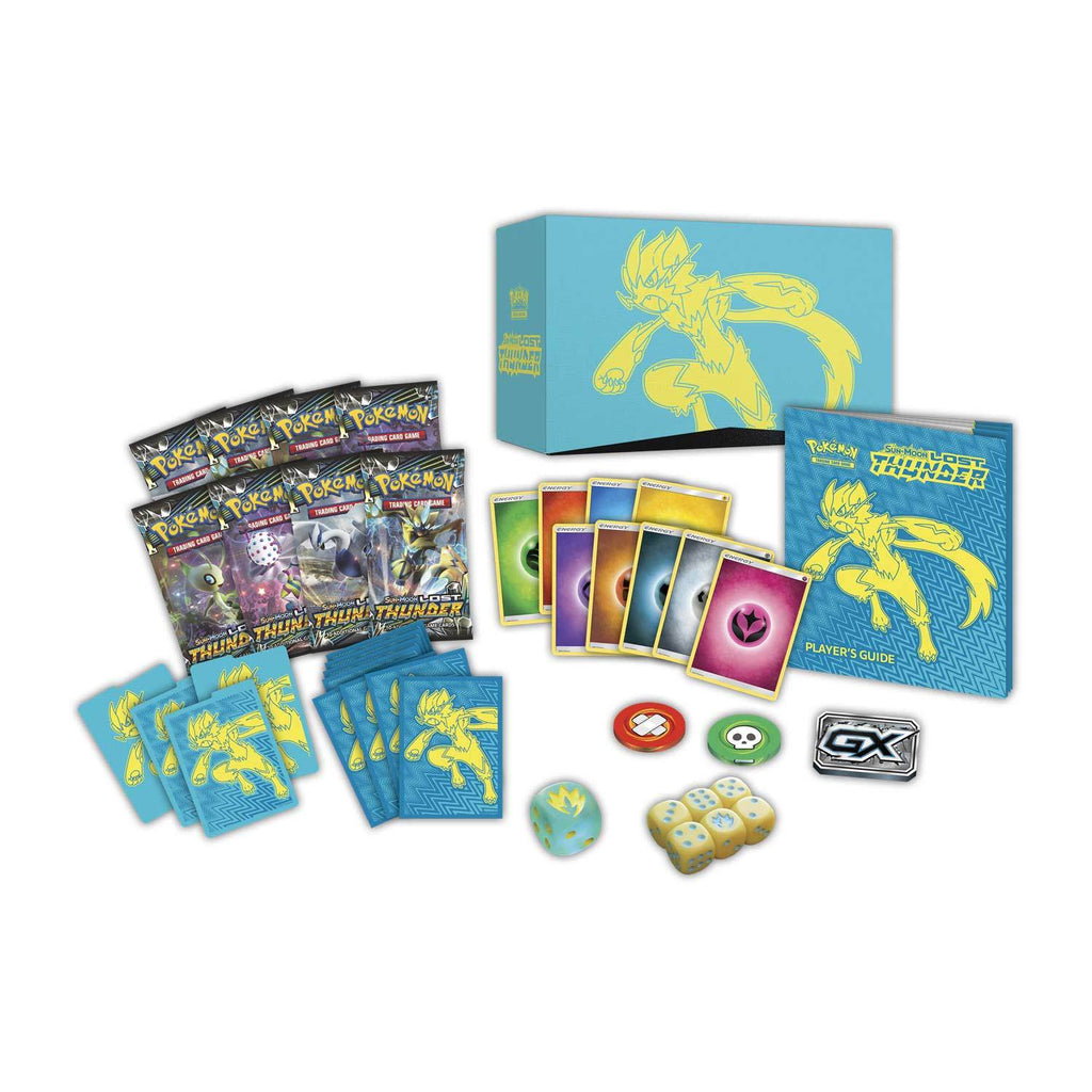 Pokémon: Lost Thunder - Elite Trainer Box game content