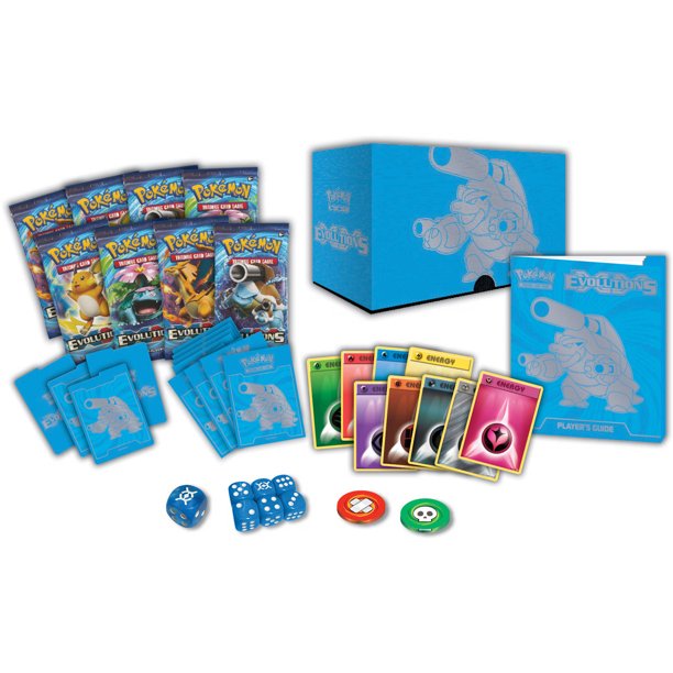 Pokémon: Evolution Blastoise - Elite Trainer Box content