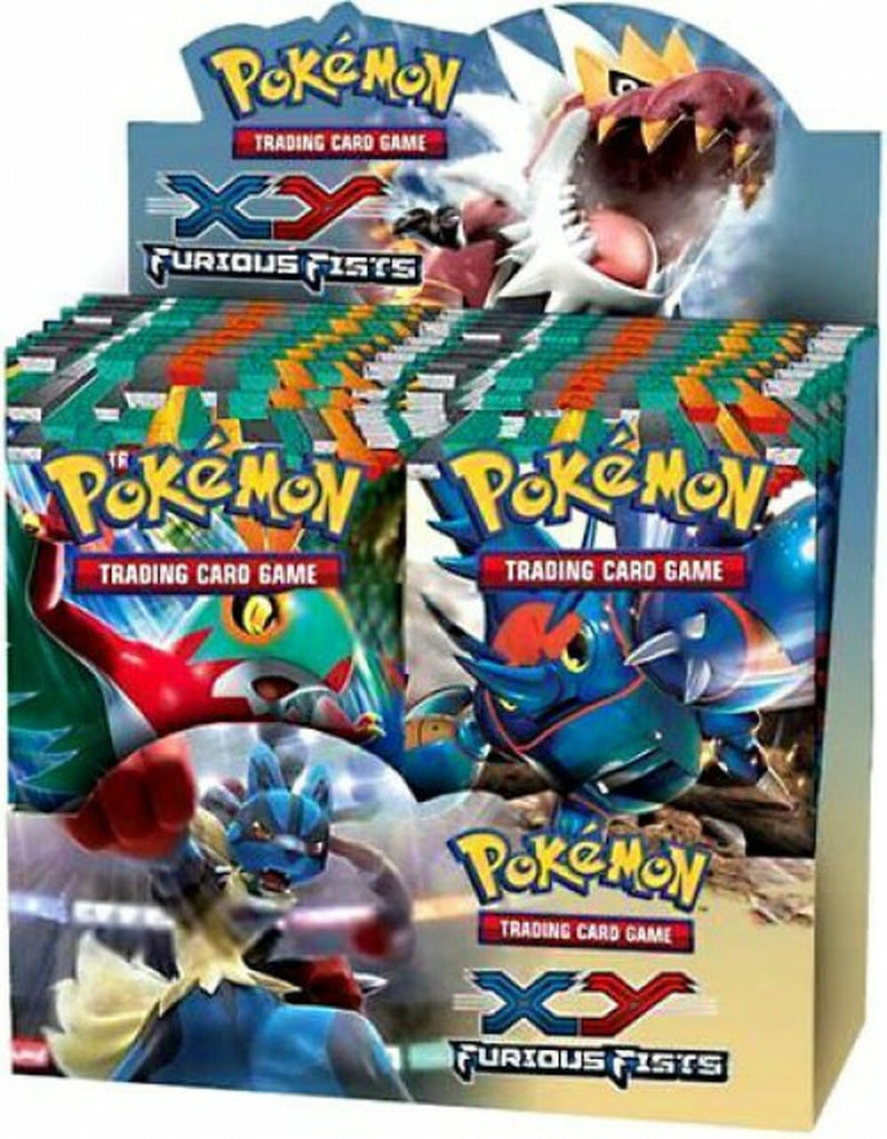 Pokémon: XY Furious Fists- Booster Display