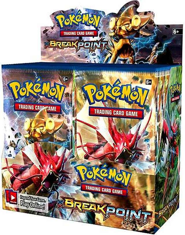 Pokémon: XY Breakpoint Booster Display