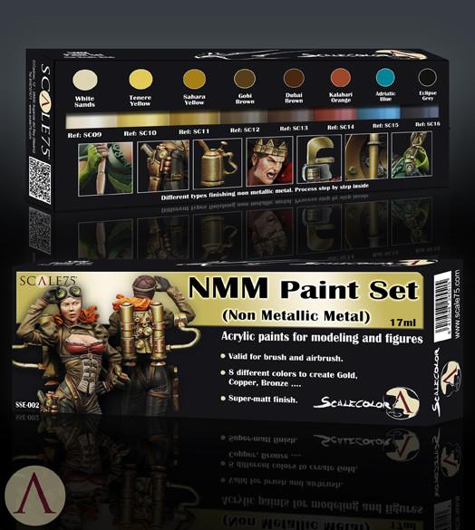 ScaleColor - NMM Gold and Copper Paint Set SSE-002