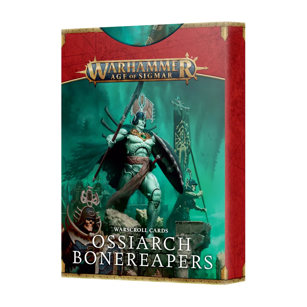 Warhammer Age of Sigmar: Ossiarch Bonereapers - Warscroll Cards