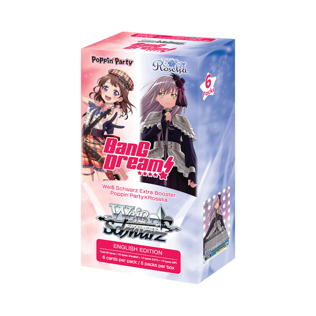 Weiß Schwarz: Poppin' Party and Roselia Extra Booster