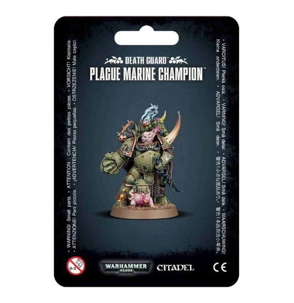Warhammer 40,000: Death Guard - Plague Marine Champion