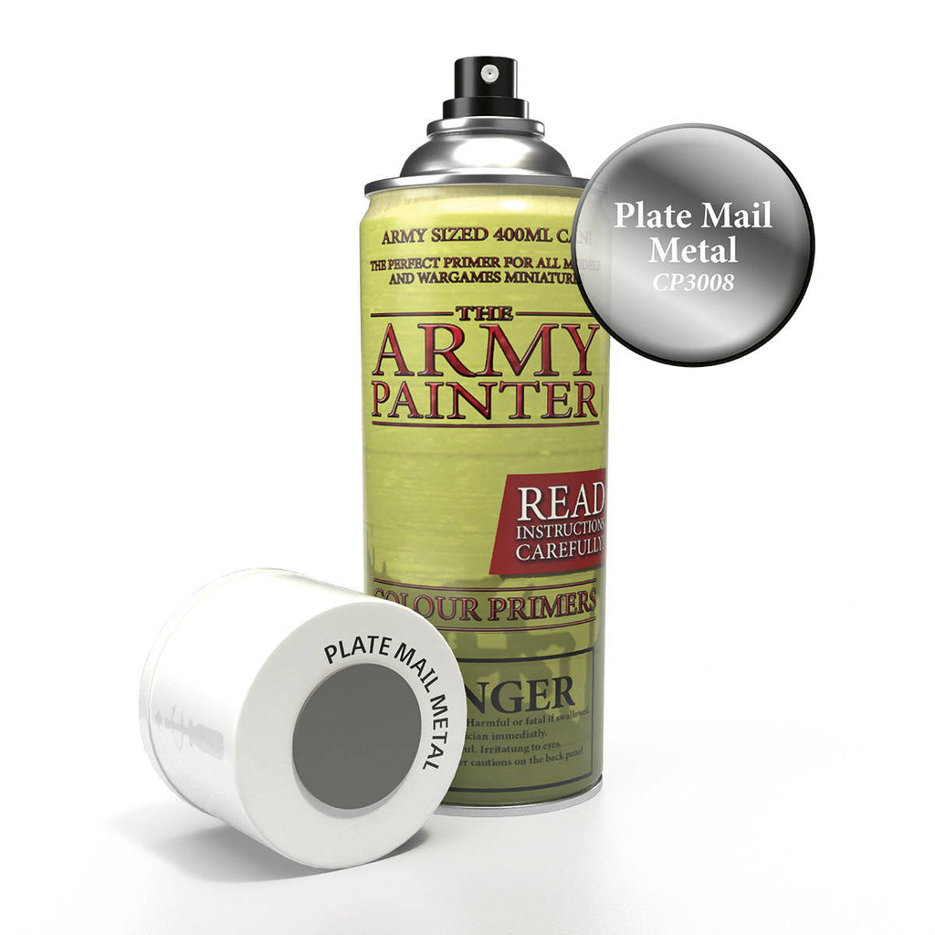 The Army Painter Colour Primer - Plate Mail Metal
