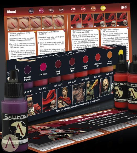 ScaleColor - Blood and Fire Paint Set SSE-005
