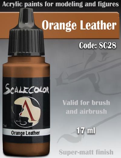 ScaleColor - Orange Leather SC28