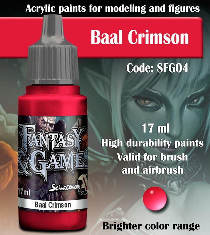 ScaleColor Fantasy & Games - Baal Crimson SFG04