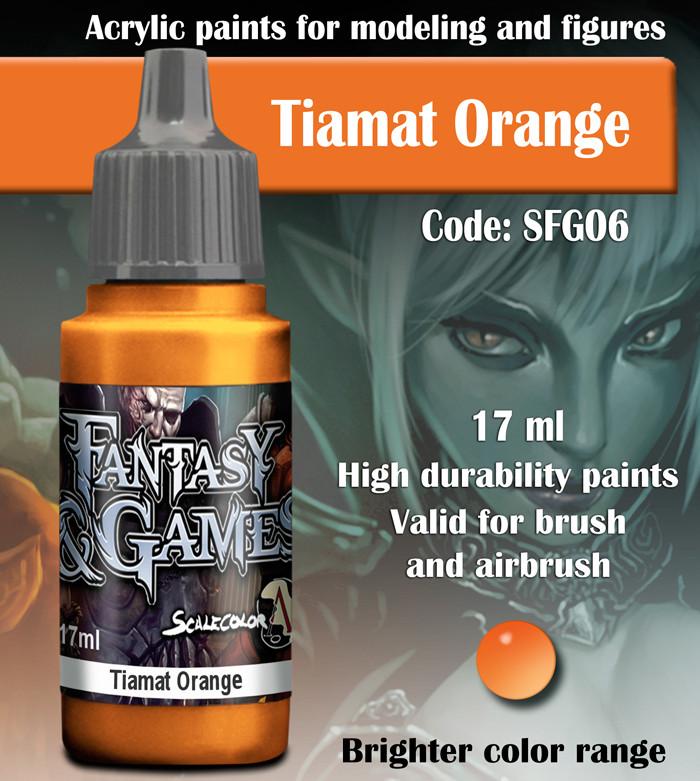 ScaleColor Fantasy & Games - Tiamat Orange SFG06