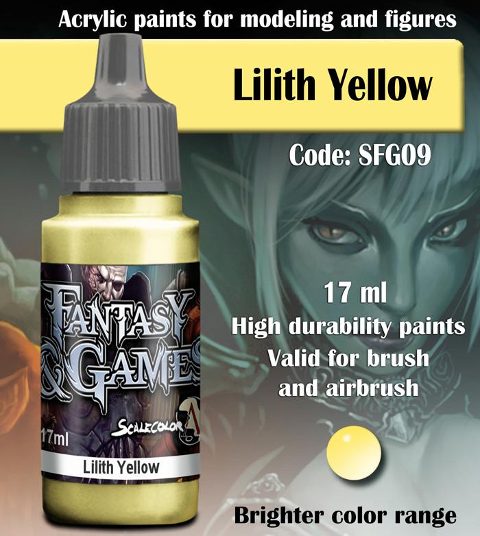 ScaleColor Fantasy & Games - Lilith Yellow SFG09