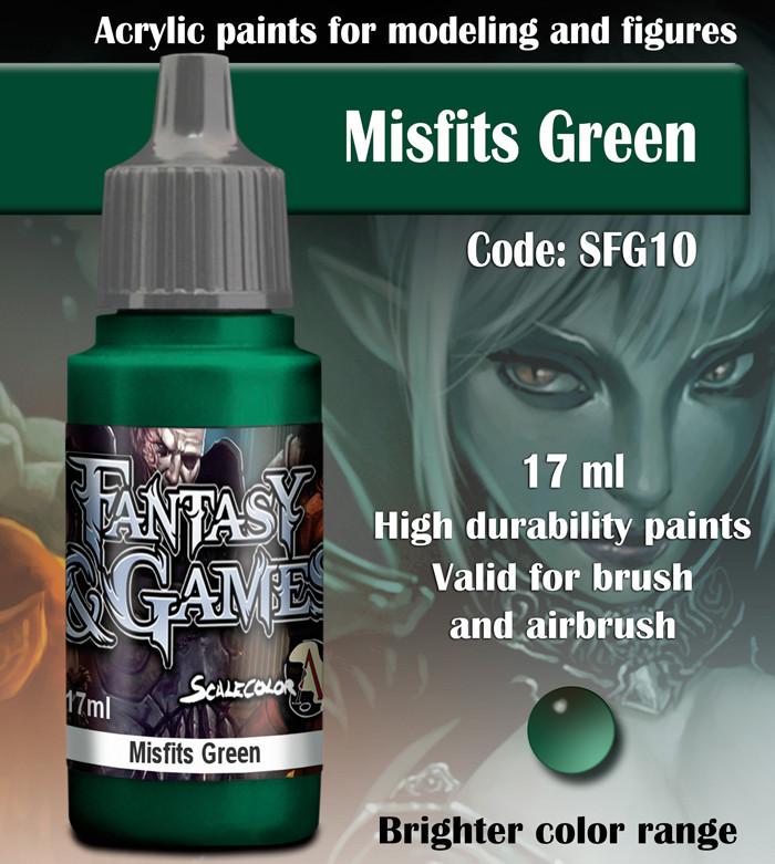 ScaleColor Fantasy & Games - Misfits Green SFG10