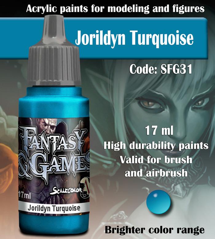 ScaleColor Fantasy & Games - Jorildyn Turquoise SFG31