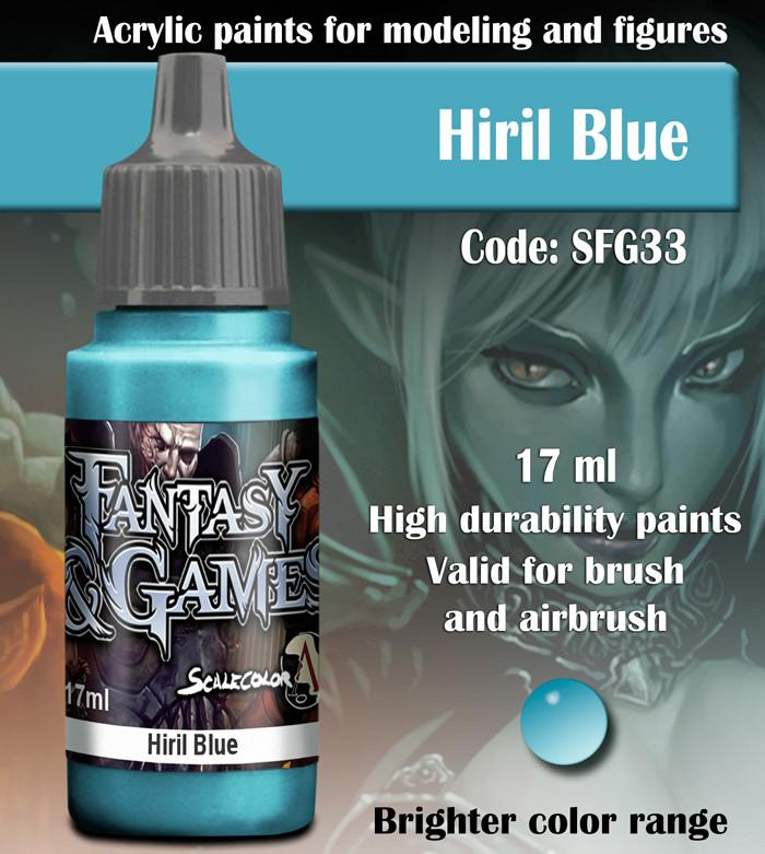 ScaleColor Fantasy & Games - Hiril Blue SFG33