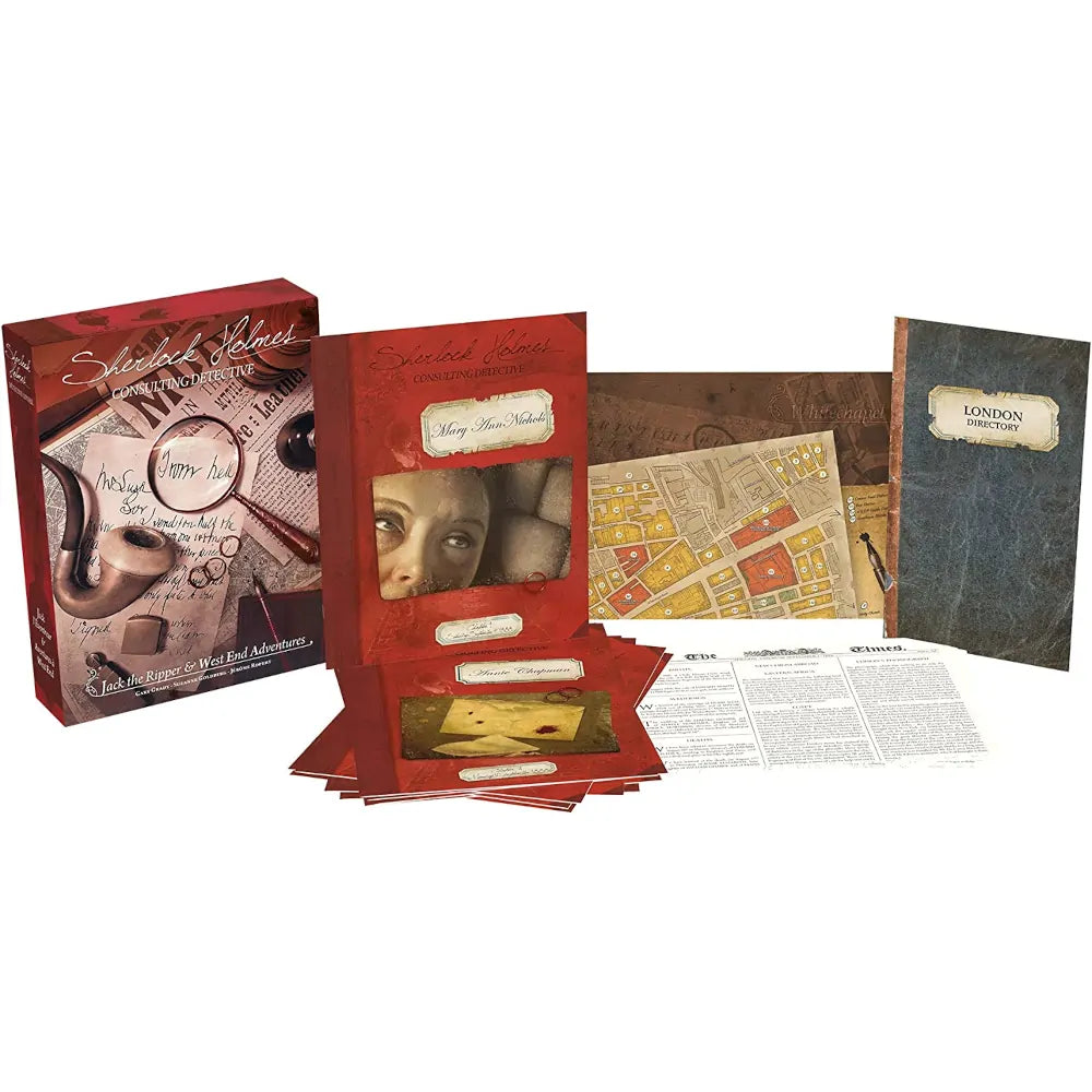 Sherlock Holmes Consulting Detective - Jack the Ripper & West End Adventures content