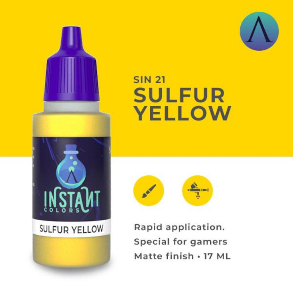 ScaleColor Instant Colors - Sulfur Yellow SIN-21
