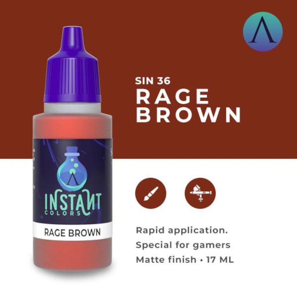 ScaleColor Instant Colors - Rage Brown SIN-36