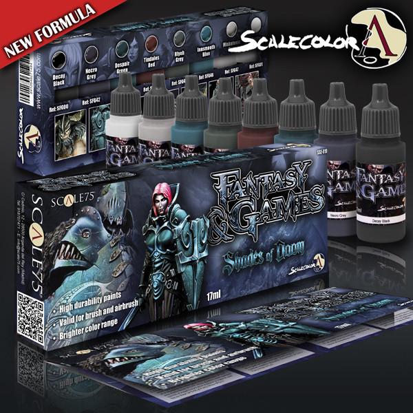 ScaleColor Fantasy & Games - Shades Of Doom Paint Set SSE-019
