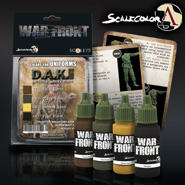 ScaleColor Warfront - D.A.K. Set 2 Paint Set SSE-028