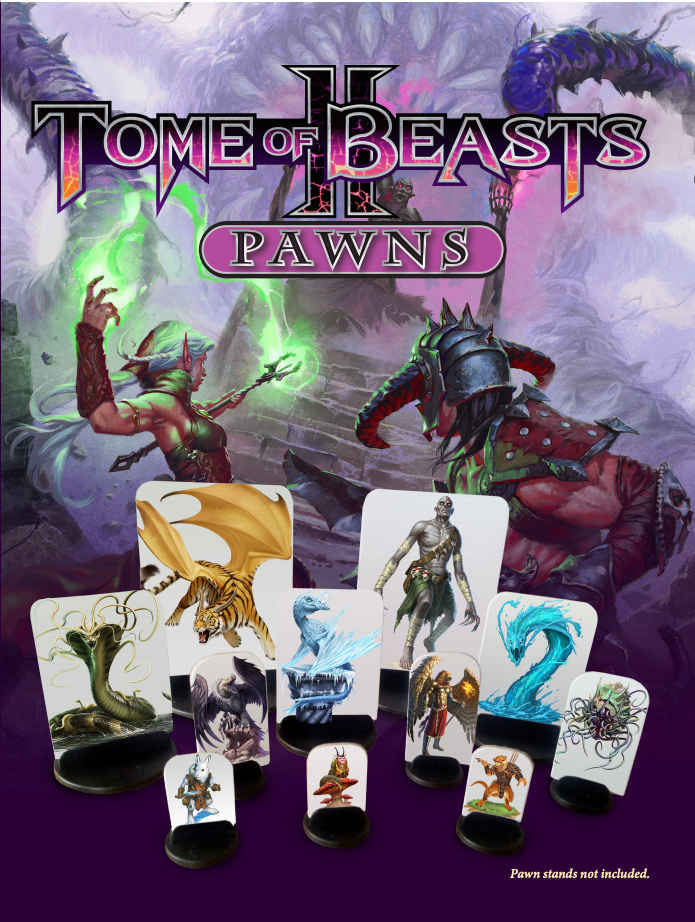 Tome of Beasts II Pawns Front Box