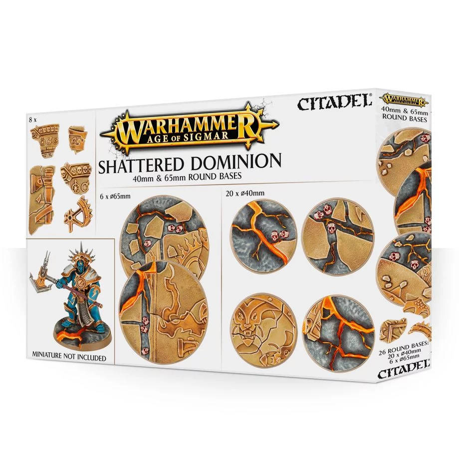 Citadel - Shattered Dominion 40mm & 65mm Round Bases
