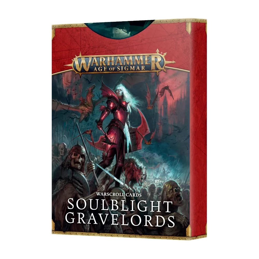 Warhammer Age of Sigmar: Soulblight Gravelords - Warscroll Cards