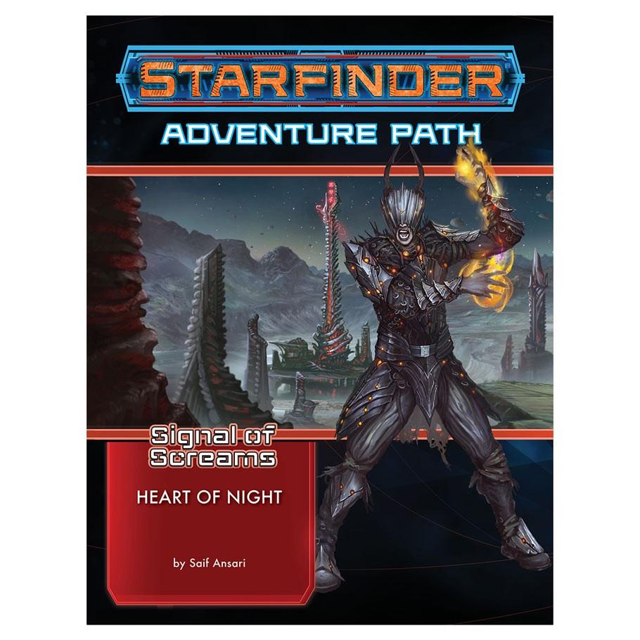Starfinder Adventure Path: Heart of Night (Signal of Screans 3 of 3) Book Cover