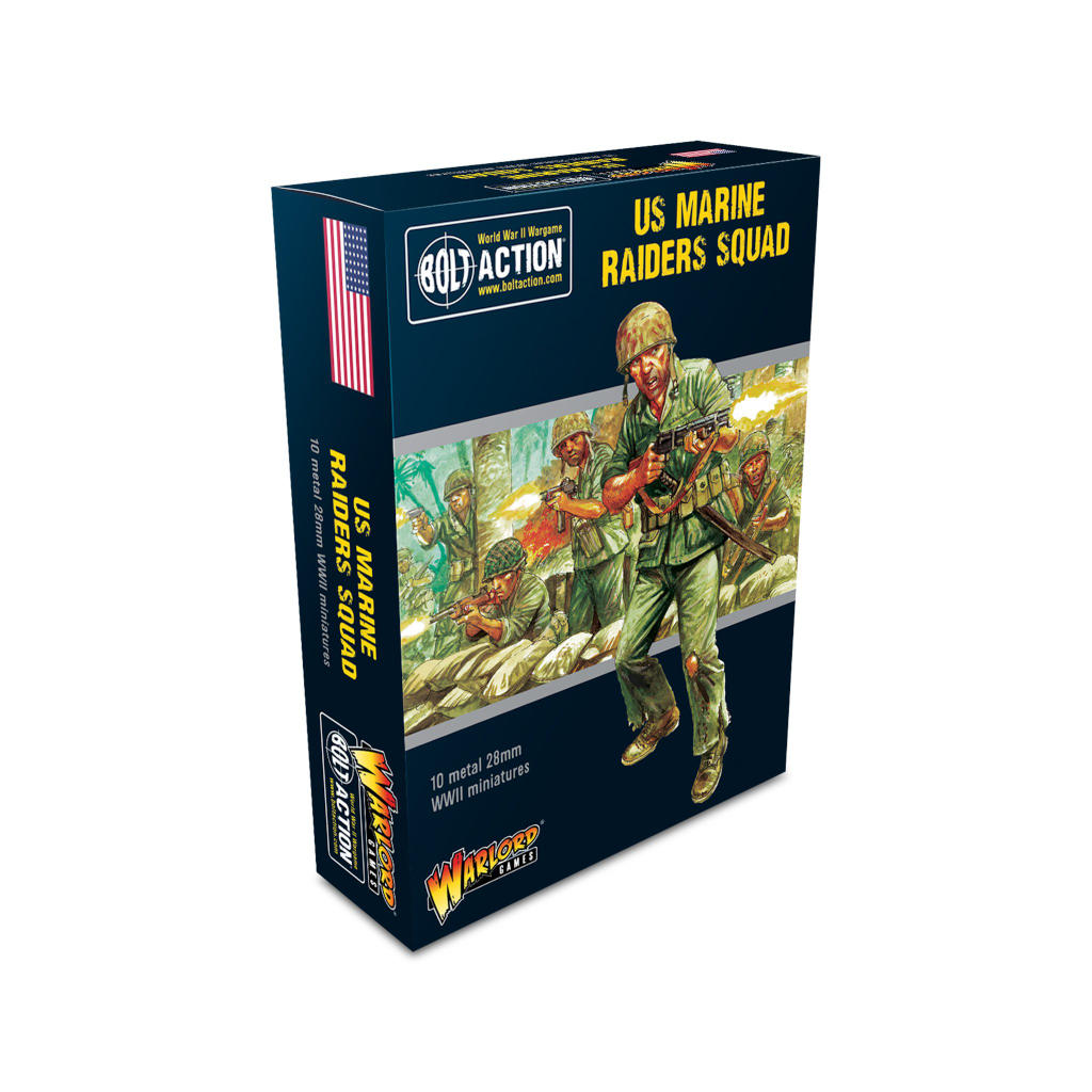 Bolt Action: US Marine Corp - Raider Squad box