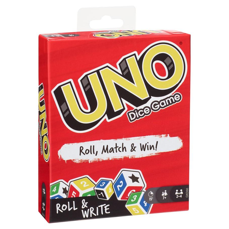Uno: Roll & Write Dice Game
