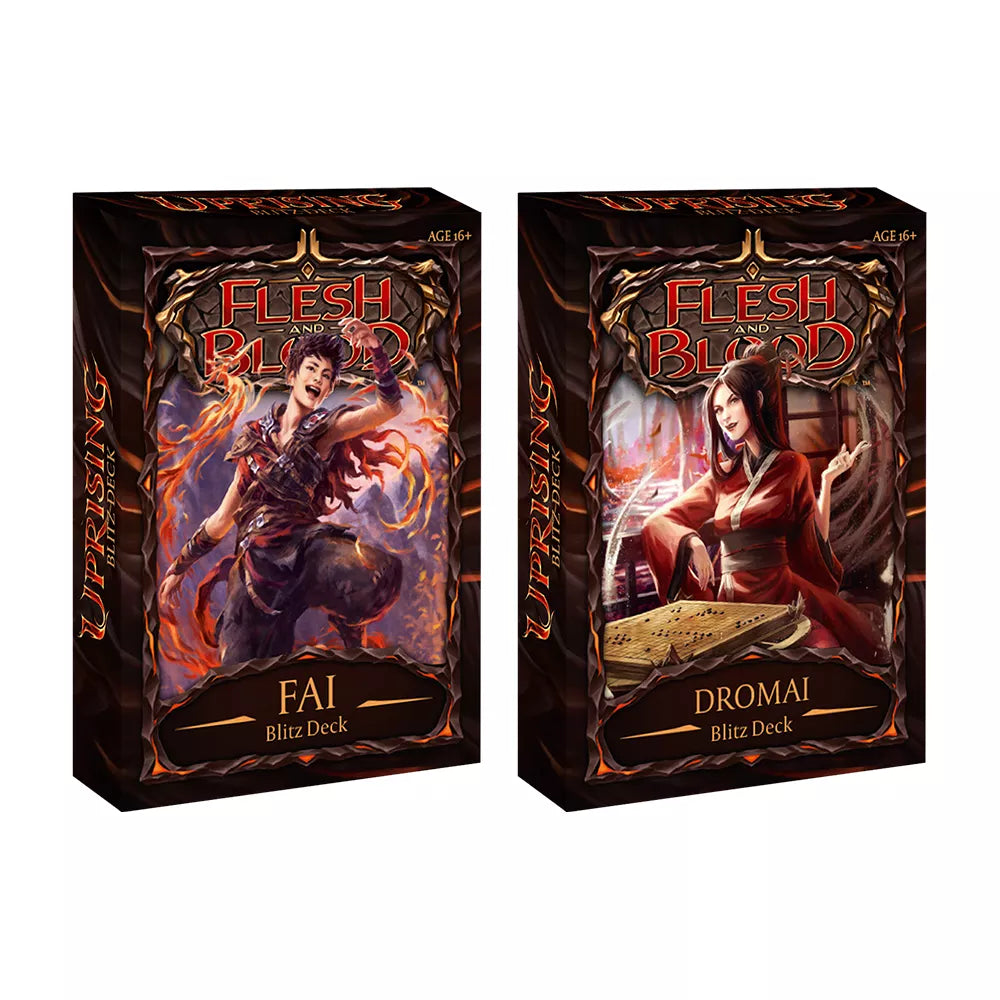 Over the Brick – Flesh and Blood: Uprising Blitz Decks (set of 2)
