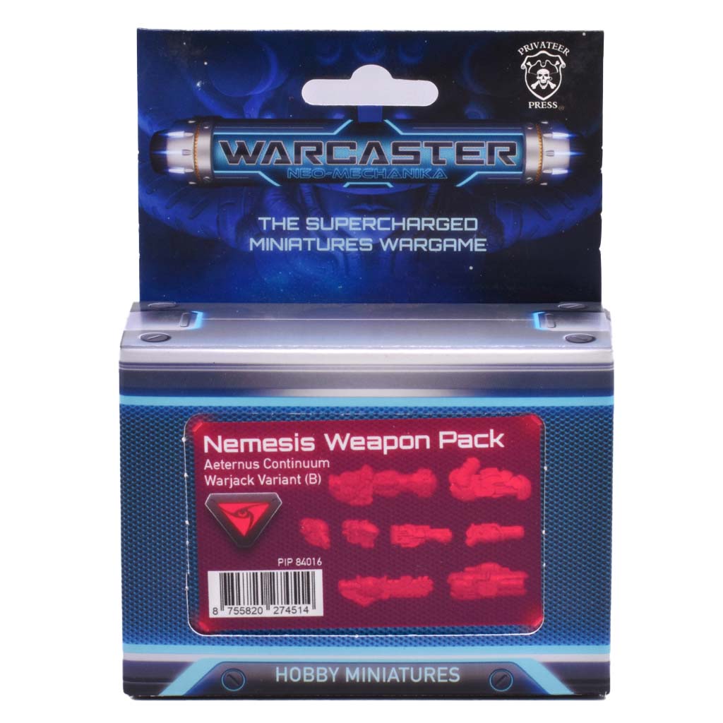 Warcaster: Aeternus Continuum - Nemesis B Weapon Pack