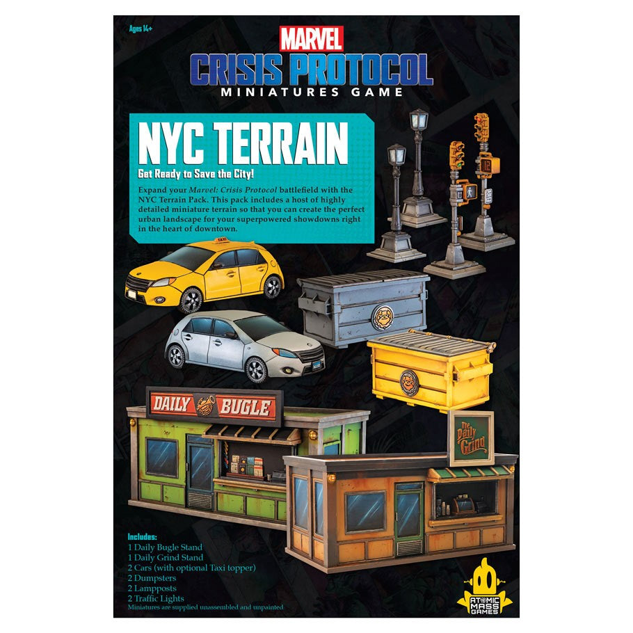 Marvel Crisis Protocol - NYC Terrain Expansion back