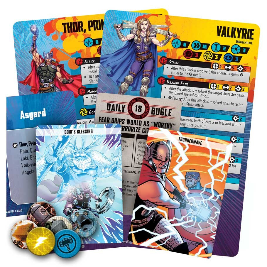 Marvel Crisis Protocol - Thor & Valkyrie content
