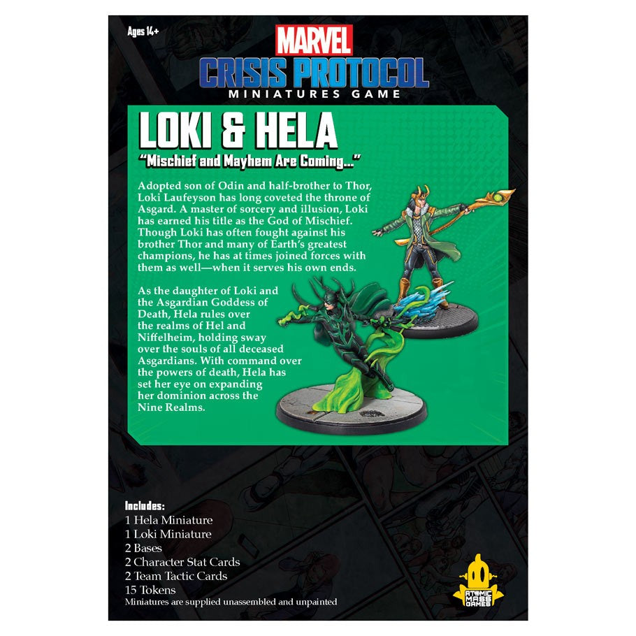 Marvel Crisis Protocol - Loki & Hela back