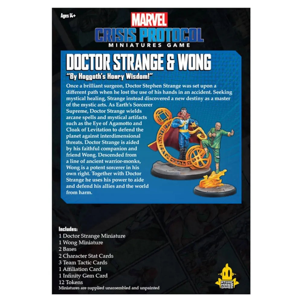 Marvel Crisis Protocol - Dr. Strange & Wong back