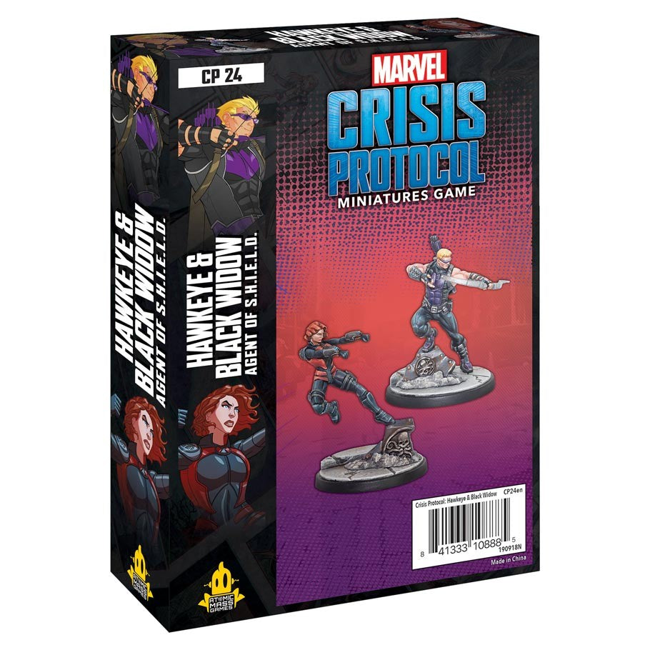 Marvel Crisis Protocol - Hawkeye and Black Widow