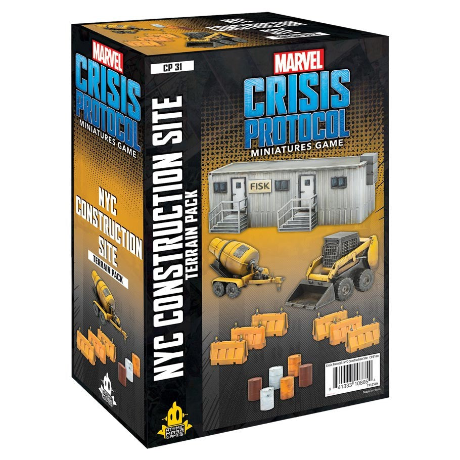 Marvel Crisis Protocol - NYC Construction Terrain Pack