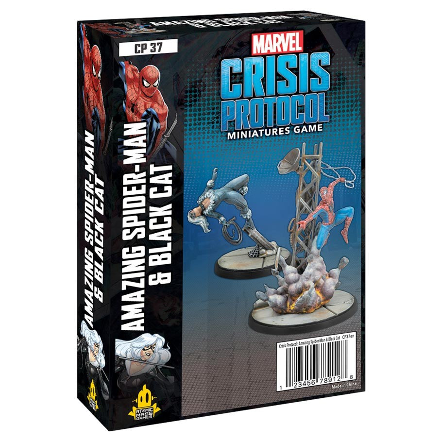 Marvel Crisis Protocol - Spider-Man & Black Cat