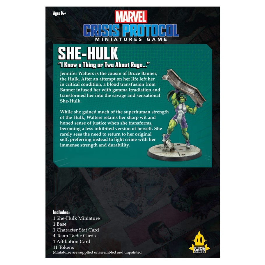 Marvel Crisis Protocol - She Hulk back