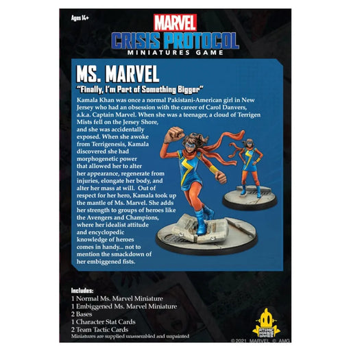 Marvel Crisis Protocol - Ms. Marvel back