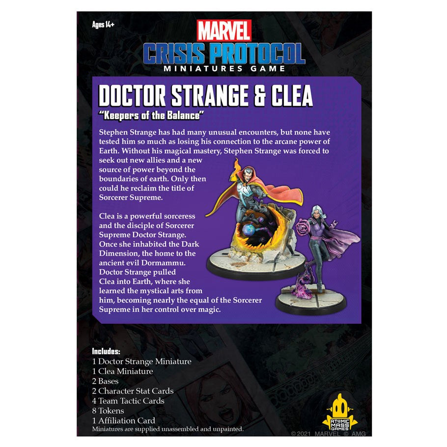 Marvel Crisis Protocol - Doctor Strange & Clea back