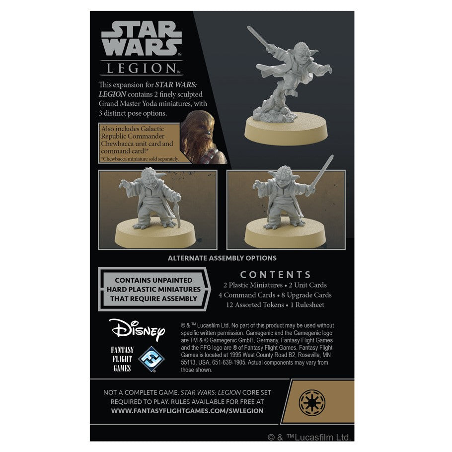 Star Wars Legion - Grand Master Yoda back