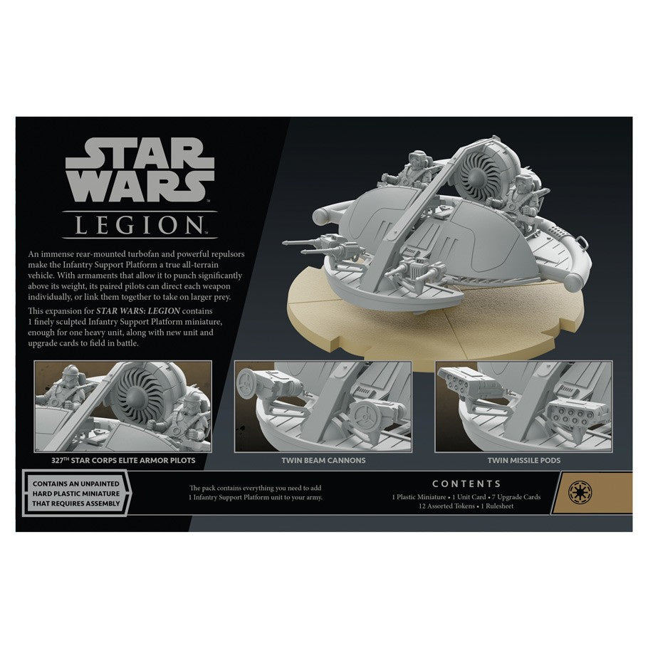 Star Wars Legion - Infantry Support Platform back