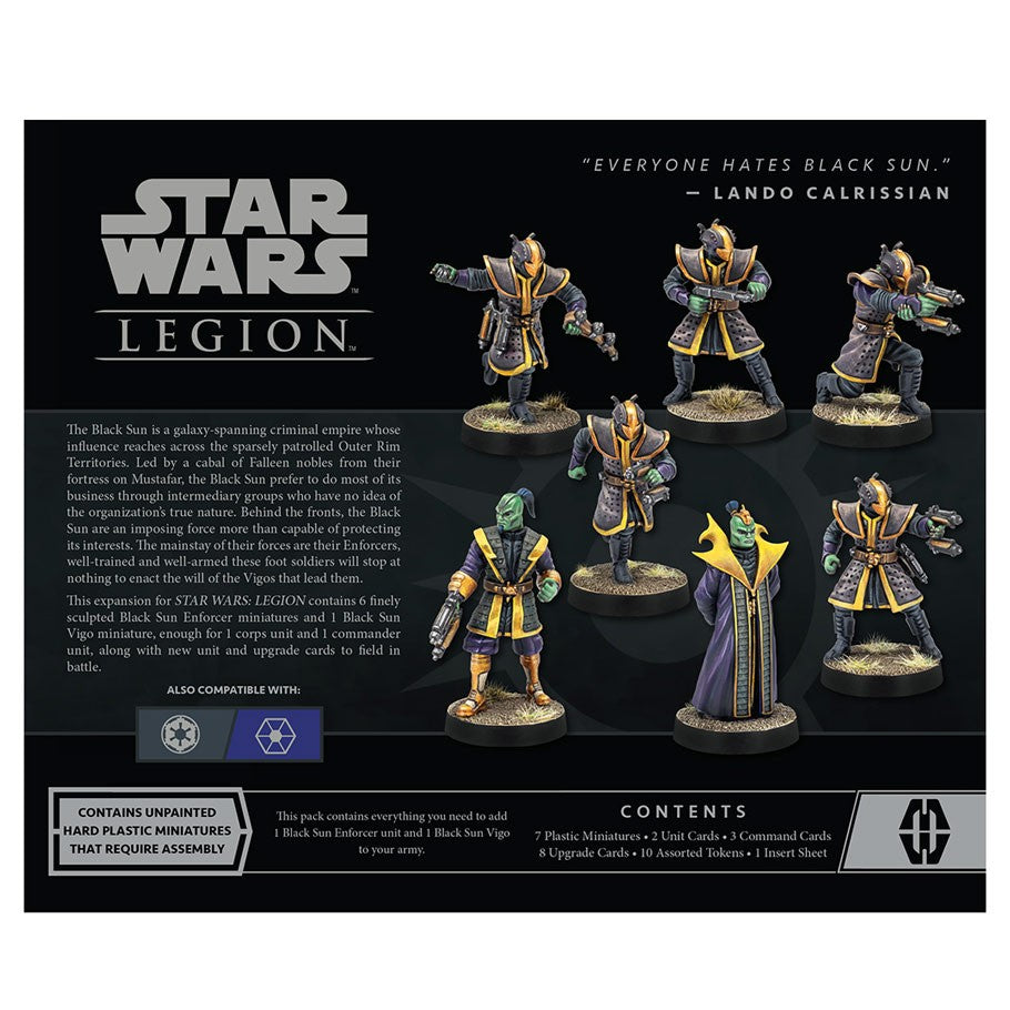 Star Wars Legion - Black Sun Enforcers back