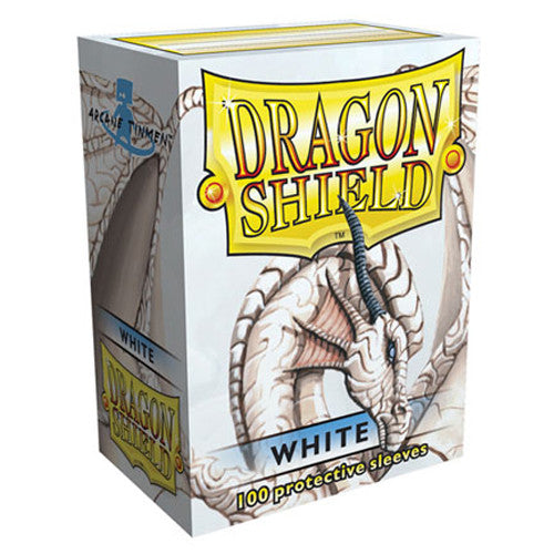 Dragon Shield: Classic Sleeves - White (100ct)