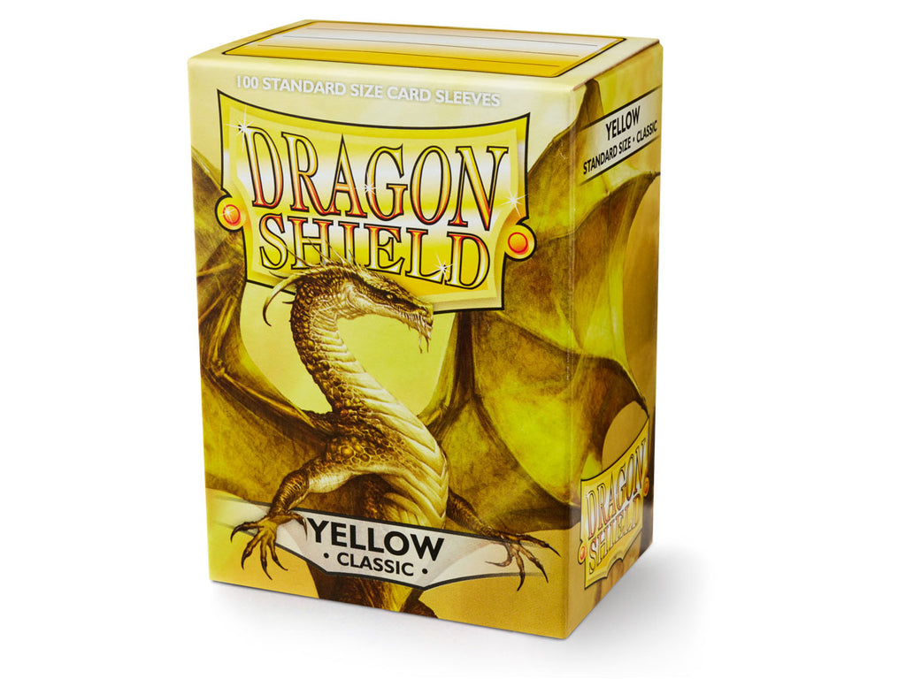 Dragon Shield: Classic Sleeves - Yellow (100ct)