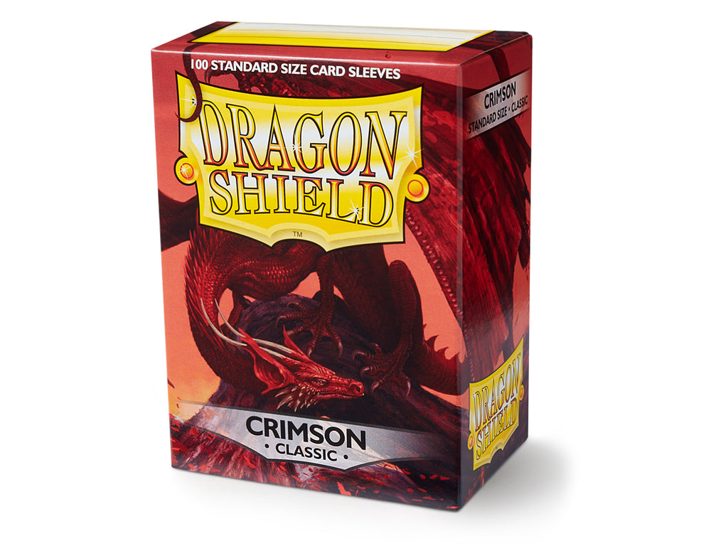 Dragon Shield: Classic Sleeves - Crimson (100ct)