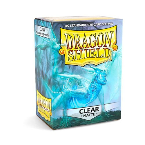 Dragon Shield: Matte Sleeves - Clear (100ct)