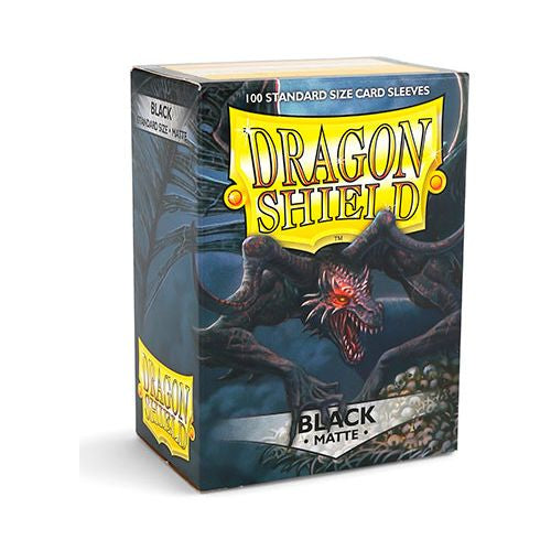 Dragon Shield: Matte Sleeves - Black (100ct)